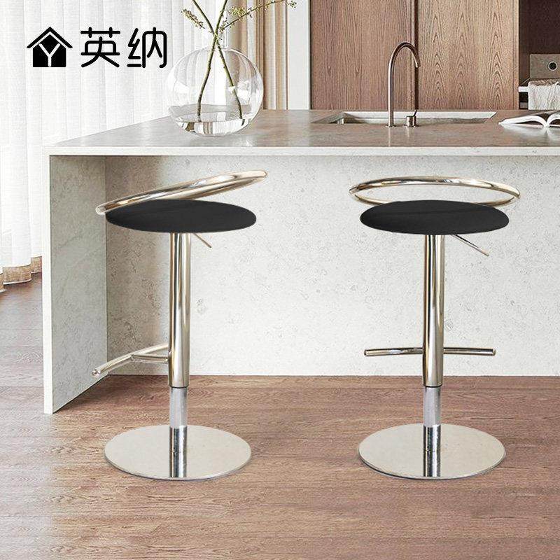吧台椅家用升降吧椅岛台椅吧凳高脚椅轻奢高脚凳意式吧台凳高椅子,商业/办公家具,酒吧椅,淘宝优惠券,粉丝福利购,淘宝优惠卷