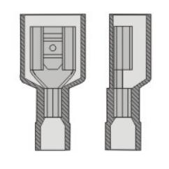 PV1.25-3A 原装正品台湾凯士士KSS绝缘公母插 插簧端子 100祇/包