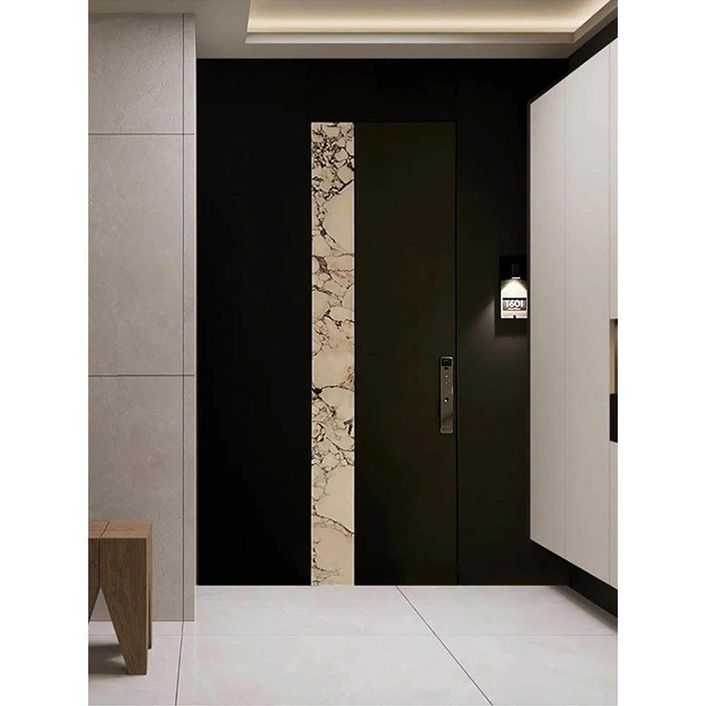 入户门防盗门子母门进户别墅大门一门一景岩板现代单门定制铸铝门,全屋定制,进户门,淘宝优惠券,粉丝福利购,淘宝优惠卷