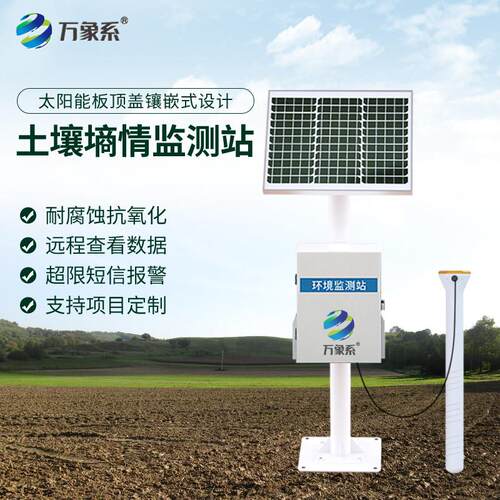 土壤墒情监测站探针管式多层水份分析检测仪温湿度PH氮磷钾感测器