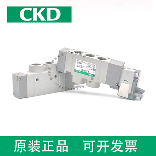 CKD日本进口电磁阀原装正品4JA110 4JA119 4JA219气动元件