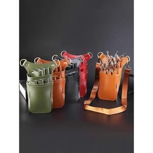 发型师专用剪刀包挎包斜挎腰包个性创意潮流剪发包宠物美发工具包