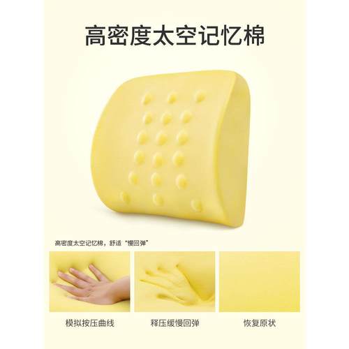 汽车腰靠护腰车载腰垫腰托驾驶座椅靠垫车用靠枕开车腰部支撑靠背