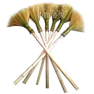 刷子餐饮用手工竹子编洗锅刷工厂学校大食堂大锅用竹刷把加长木把