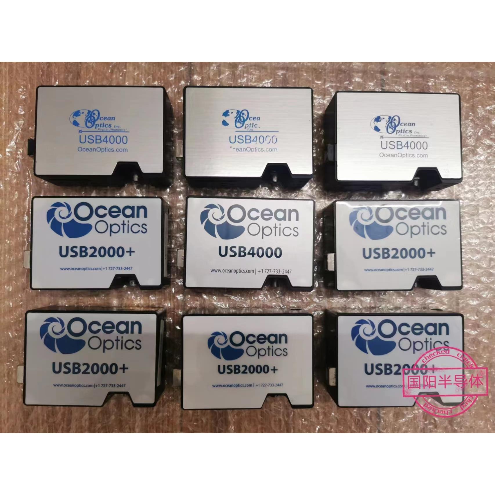 进口海洋光分光计USB2000+红外紫外微型光纤光谱仪/海洋光谱卡LED