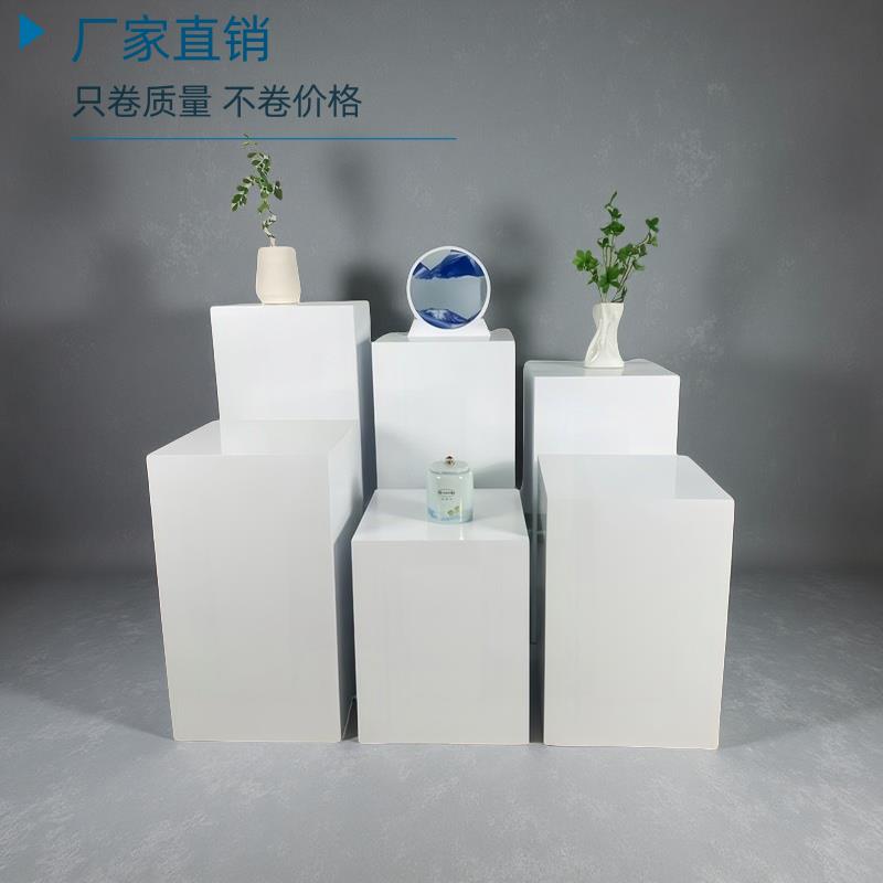 长方体地台展示台子底座增高台服装店地台模特站台展示台底座定制