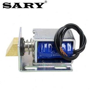 电磁铁微型电控锁电子锁 0325直流DC12V 24V小型电磁阀锁框架式