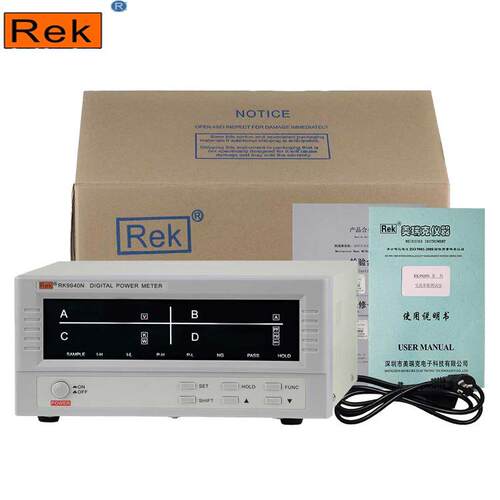 现货RekRK9940N大电流智能电量测量仪数字功率计24KW