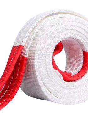 丙纶吊装带白色起重带1t2tt5t8t10吨起重吊装带扁平吊装带