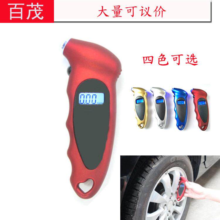车载轮胎气压表 胎压监测器带光精密数显车用胎压计 汽车胎压表