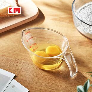 日本KM.2087.量杯蛋糕西点烘焙量器面粉牛奶量碗调料量取杯300ml