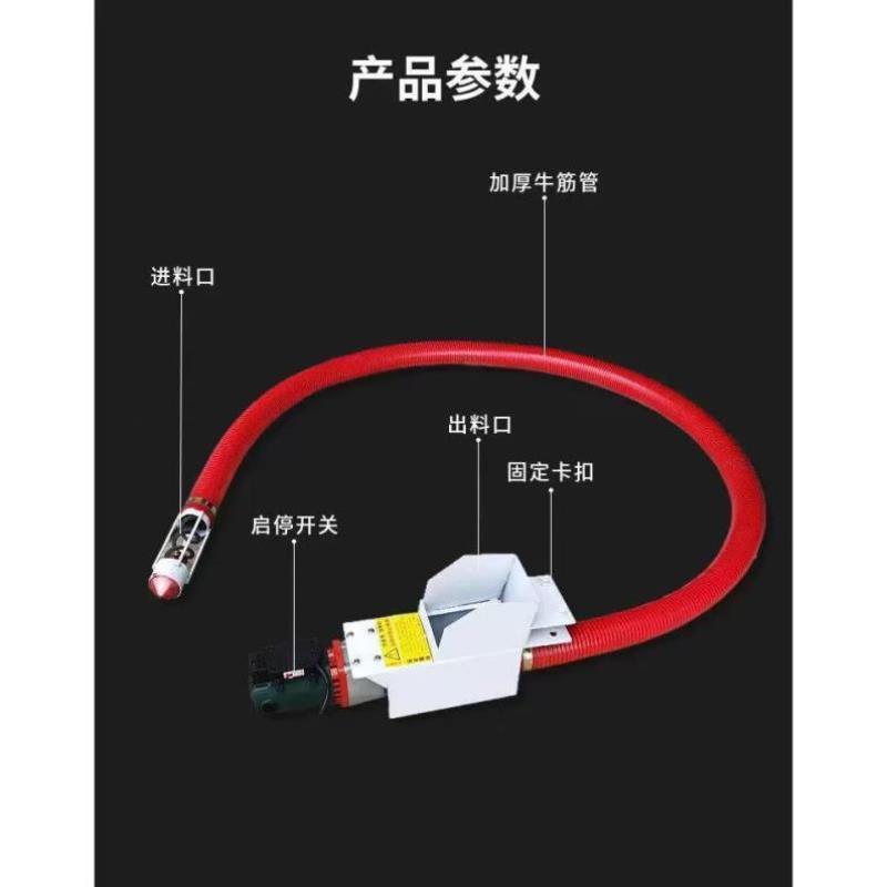 家用软管吸粮机小型车载大吸力抽粮机吸谷机新型绞龙上料机吸沙机