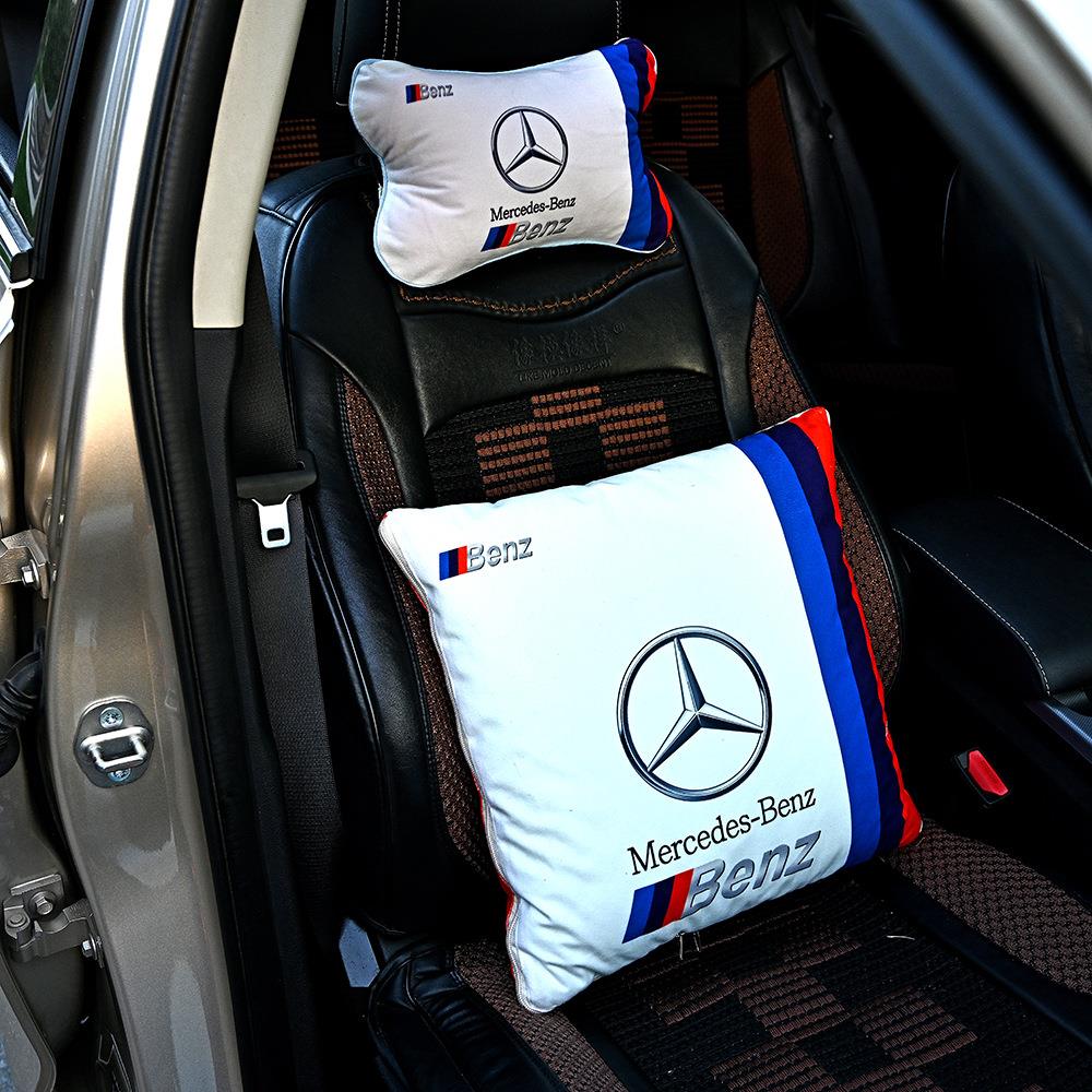 车标车载抱枕被子两用车内用腰垫靠背汽车抱枕被空调被