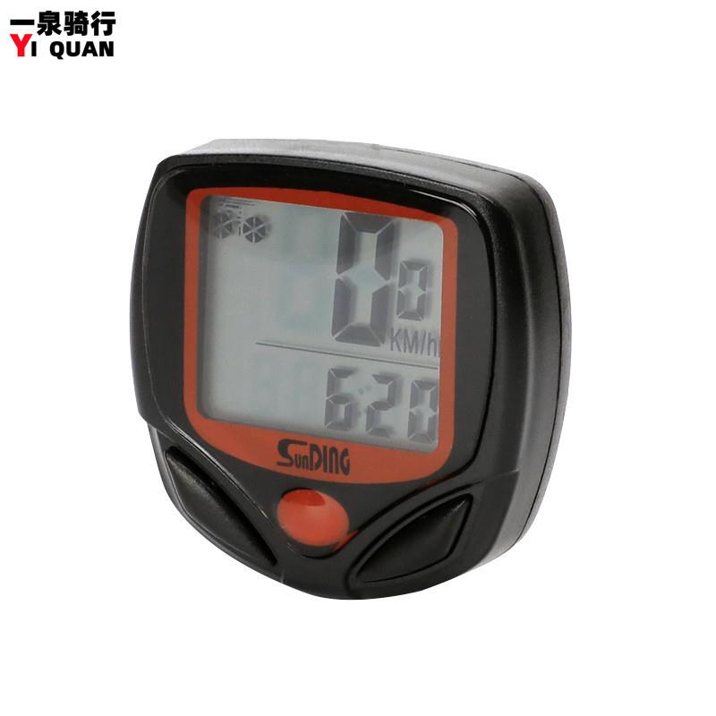 顺东SD-548B自行车码表 山地车骑行测速度表里程表配件装备