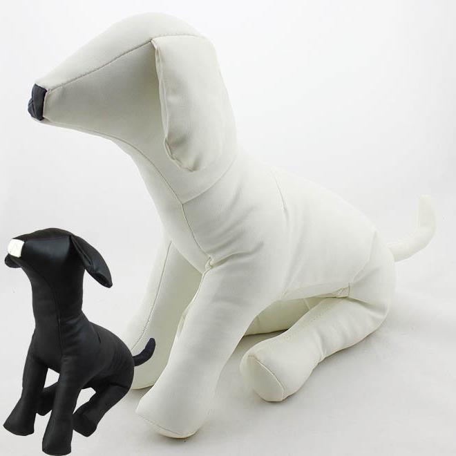 宠物模特 坐姿站姿皮革狗模特 宠物模特道具 大中小号3个尺寸