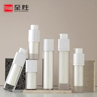 現(xiàn)貨化妝品磨砂眼霜瓶15ml透明旋轉(zhuǎn)真空瓶30ml防曬按壓分裝 乳液瓶