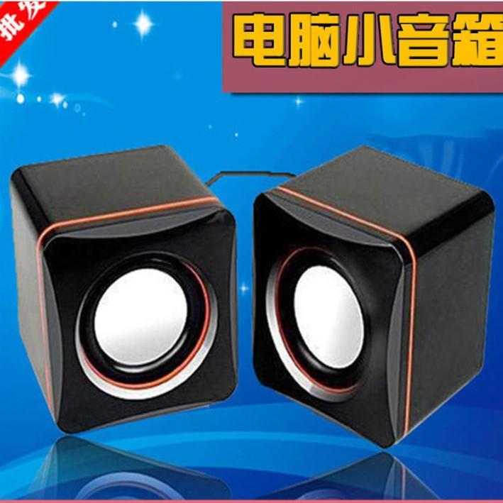泡边小方块笔记本台式电脑迷你小音箱101便携式手机礼品usb小音响