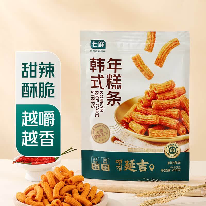 七鲜韩式年糕条200g/袋