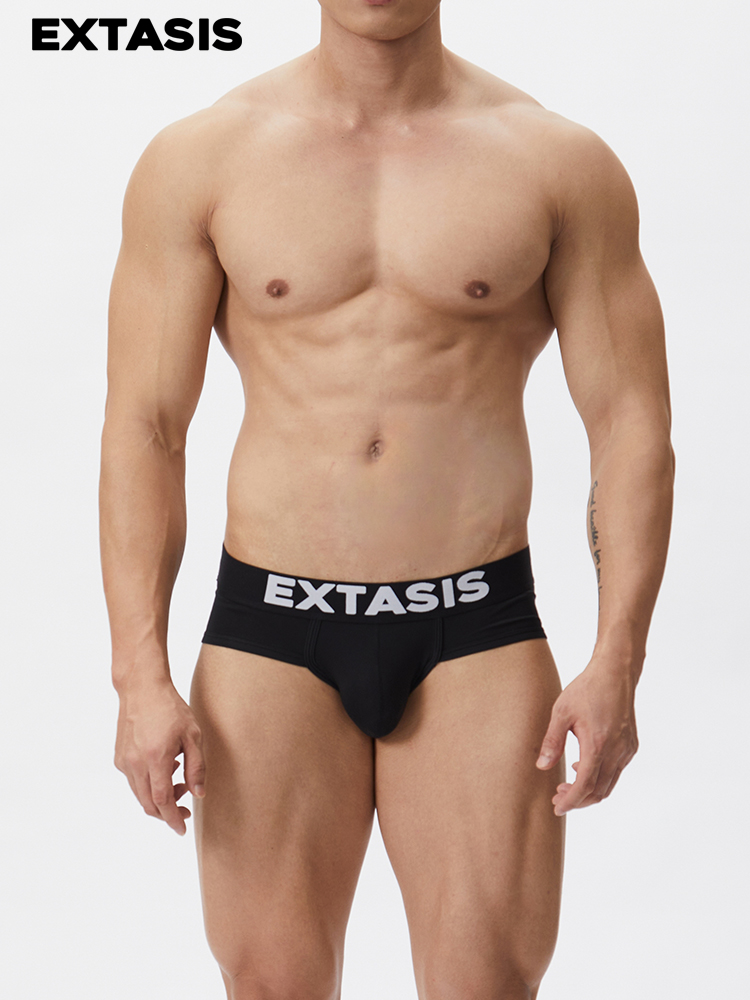 双面男士莫代尔三角内裤EXTASIS