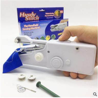 手持便携式缝纫机 handy stitch 多功能迷你电动缝纫机手动缝纫机