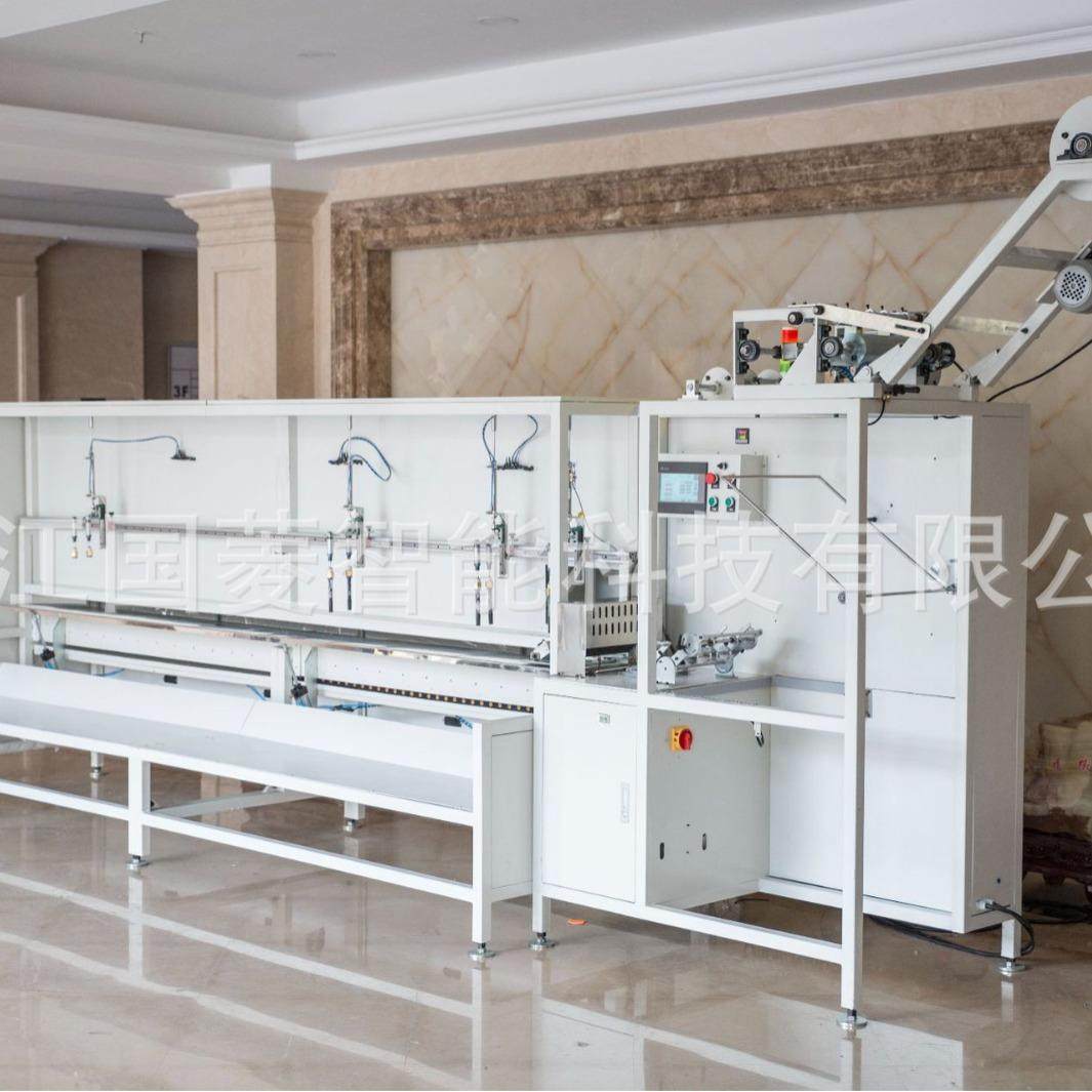 圈带、捆绑带、拉紧器、安全带、吊带拉料打点切带机。