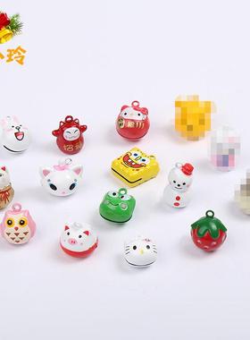 动画可爱铃铛宠物用品 diy宠物狗狗小猫铃铛饰品配件厂家定 制