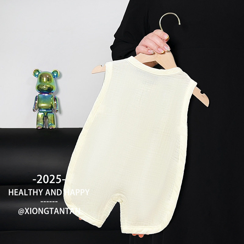 婴儿衣服夏季薄款背心a类