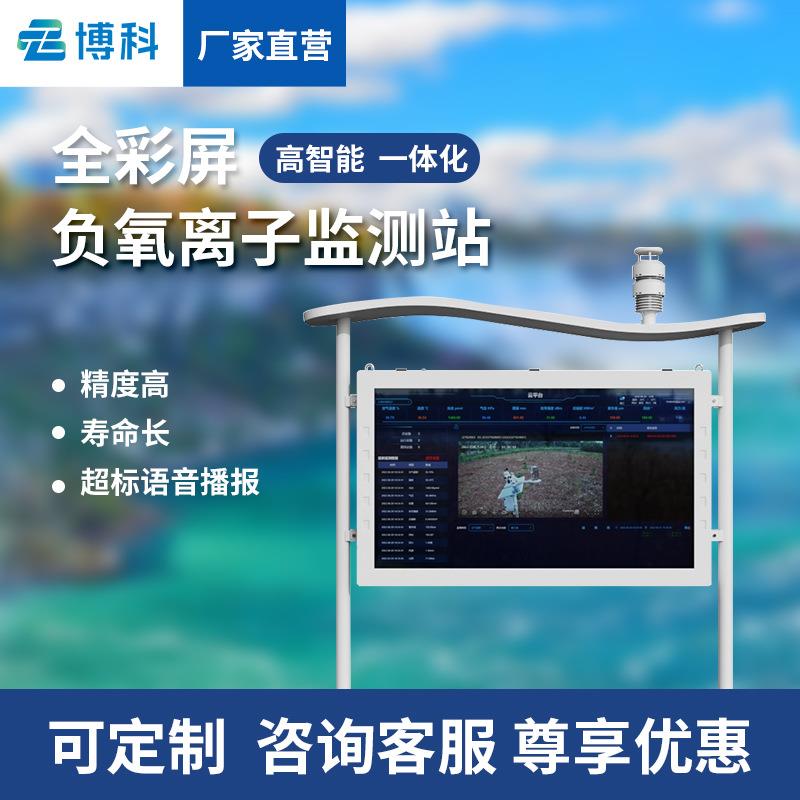 高智能负离子监测系统景区监测仪空气质量检测站负氧离子监测站