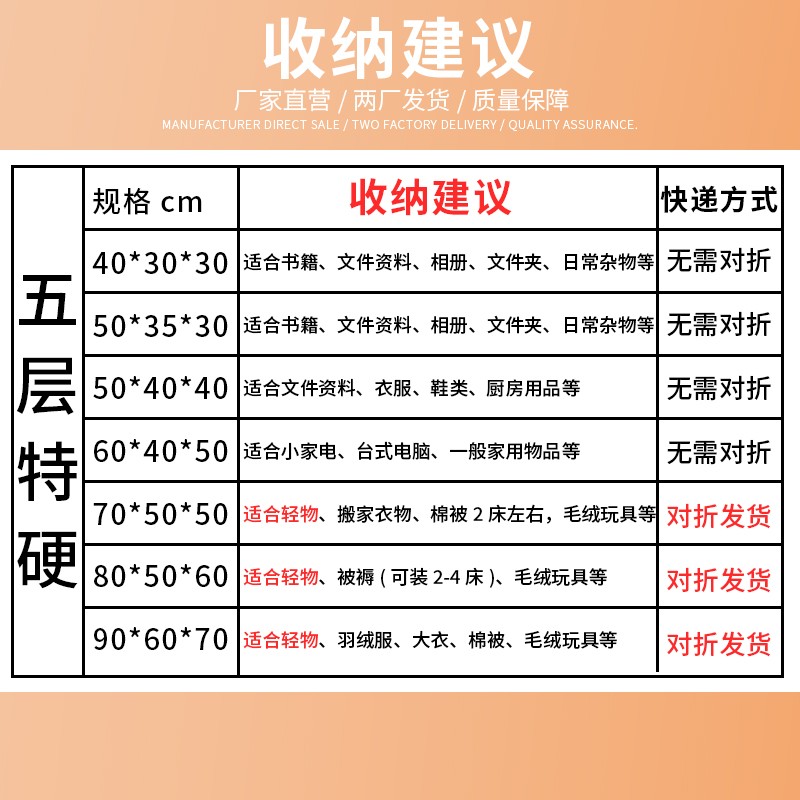 热销上海纸箱子搬家特大号打包用快递超硬特硬加厚收纳纸箱纸盒子