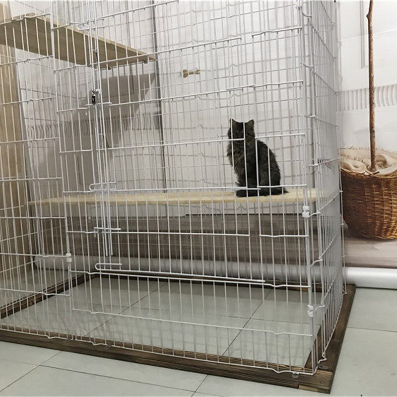 热销獒运自由空间猫笼休息平台木板隔层休息台木质平台松木实木平
