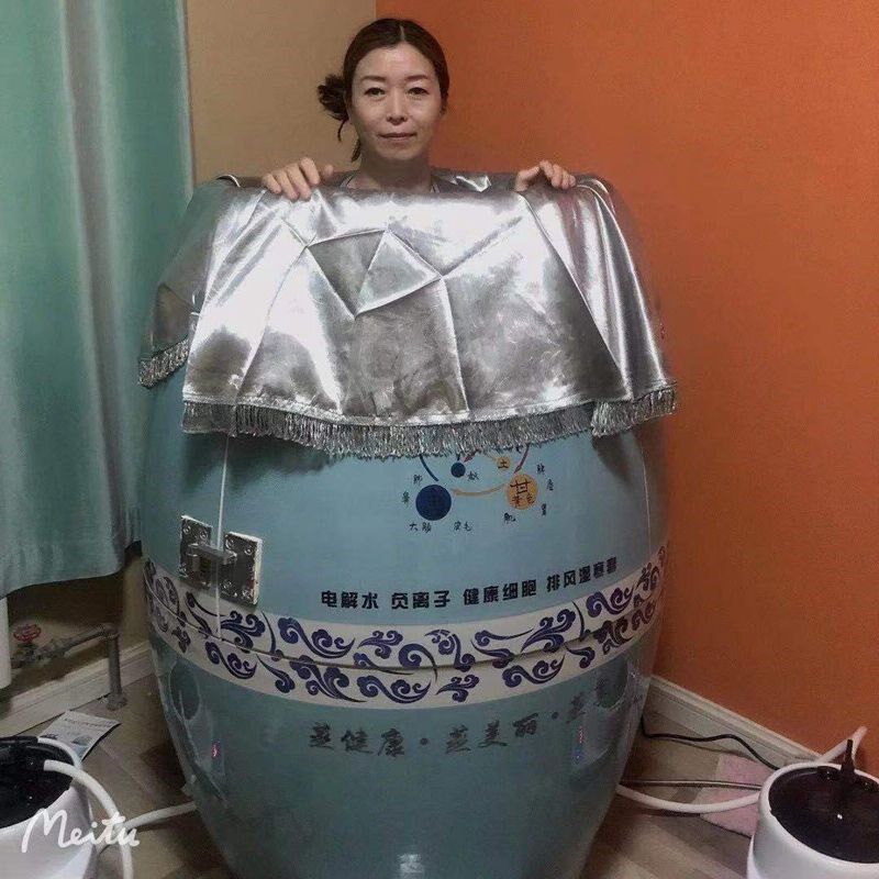 热销养生缸盖布活磁能量缸养生缸厂家负离子汗蒸缸缸罩布套熏蒸瓮