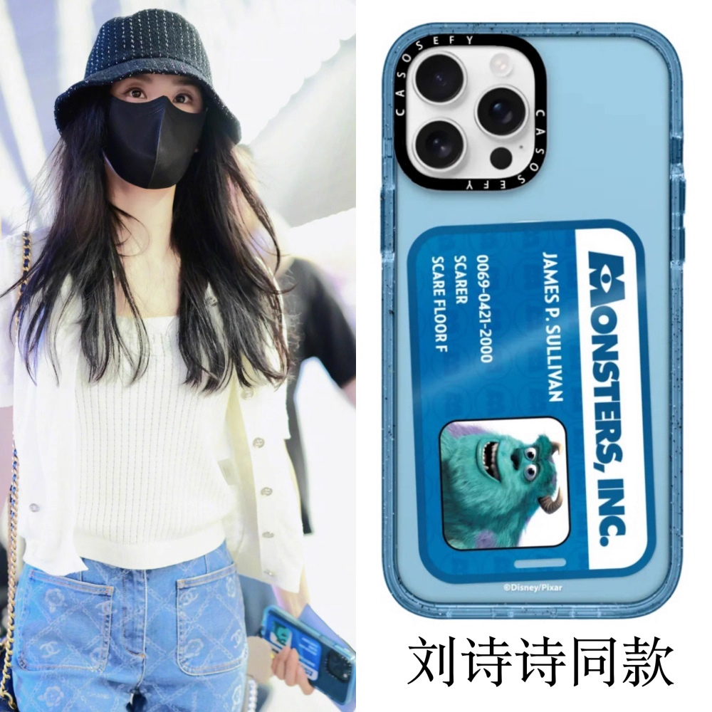 CASE刘诗诗同款迪士尼皮克斯苹果手机壳iphone11 12 13 14 15 16promax新款外壳高级感小众磁吸2025网红爆款