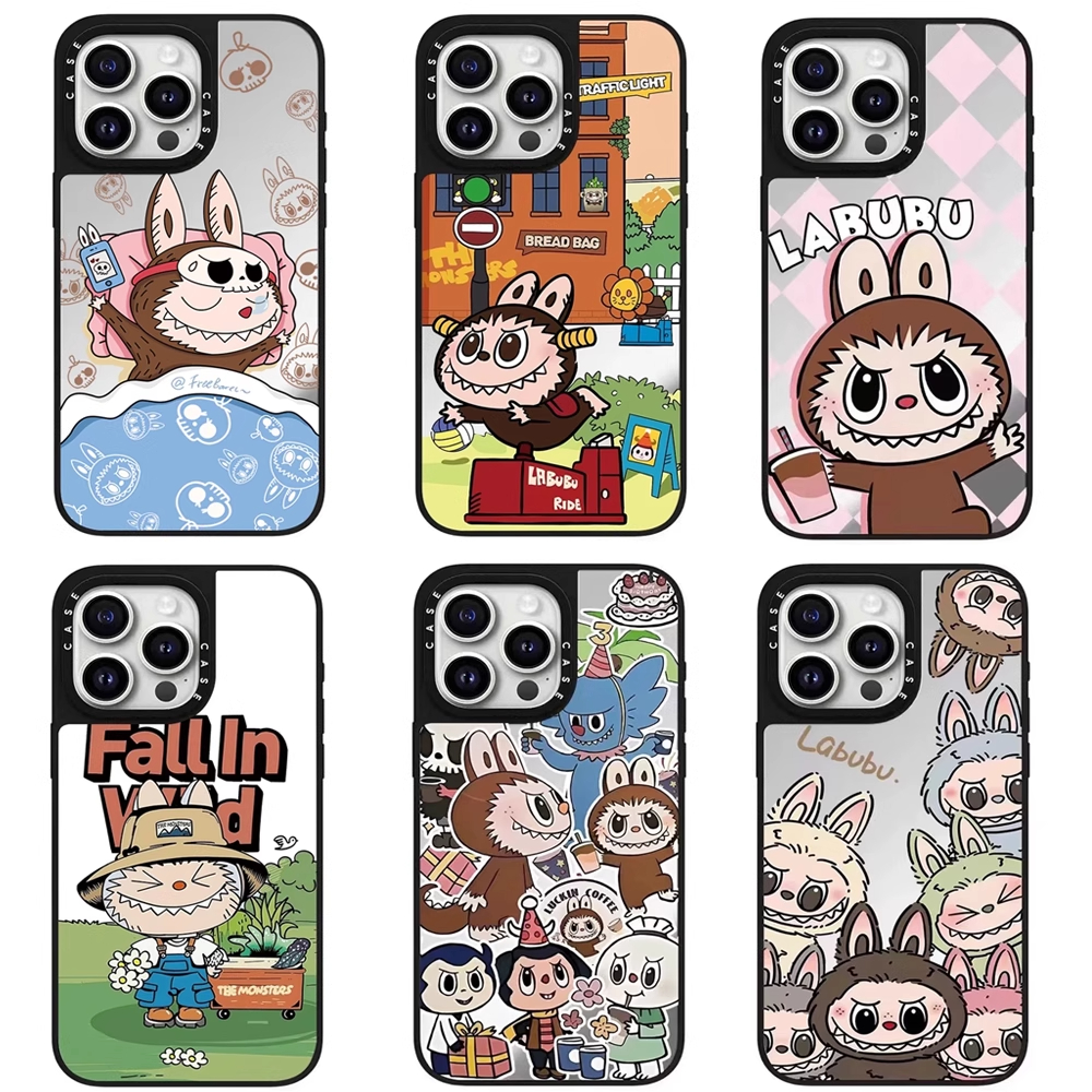 caseti拉布布手机壳fy苹果手机壳高级感小众iphone11 12 13 14 15 16promax磁吸新款2025网红爆款外壳