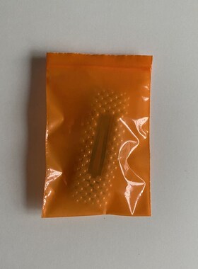 极速橙色自封袋彩色封口袋PE高压夹链密封塑料包装分类五金归纳袋