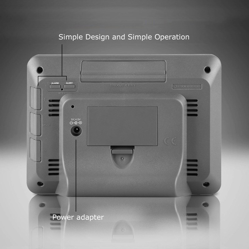 FanJu FJ3365 Weather Station Air Pressure ecast Alarm Indoor