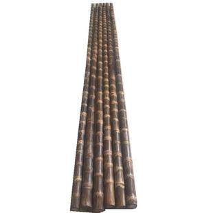 实心玉竹手杖龙血金丝竹密节纯手工打磨竹棍鞭杆教鞭炮台抄网拐杖