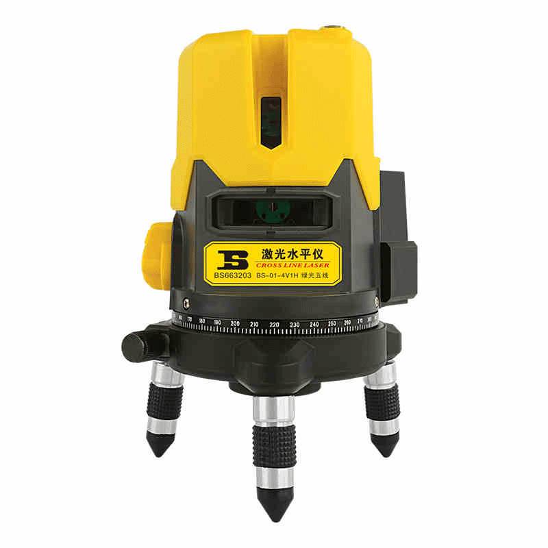 促雷射测距仪2线3线5线高精度自动投线仪可携式测距绿光水平仪新