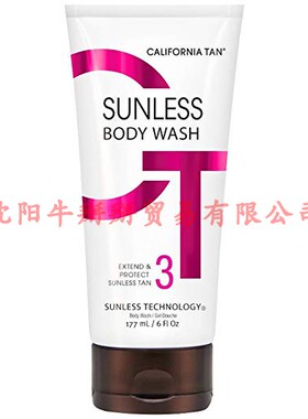 极速California Tan Sunless Body Wash 6 Ounce