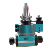 BT30 ER11 轻量化90度直角双输出侧铣头 角度头小型CNC铣头