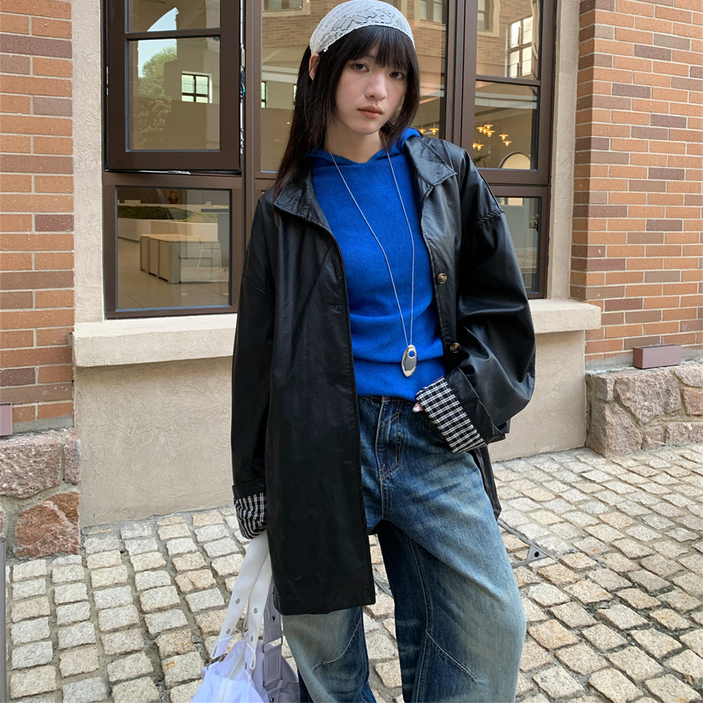 of32 official2025年早秋休闲外套女设计感小众高级感长袖上衣