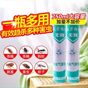 杀虫剂家用室内气雾剂驱虫除虫蟑螂药苍蝇灭蚊子枪手喷雾剂