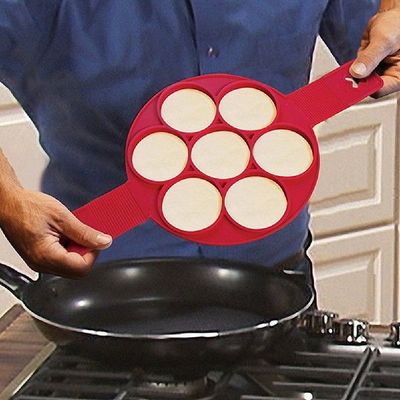 1Pcs Silicone Non Stick Fantastic Egg Pancake Maker Ring