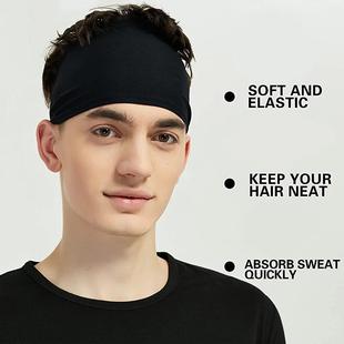 Moisture Wicking Workout Headband Sweatband for Running Yoga