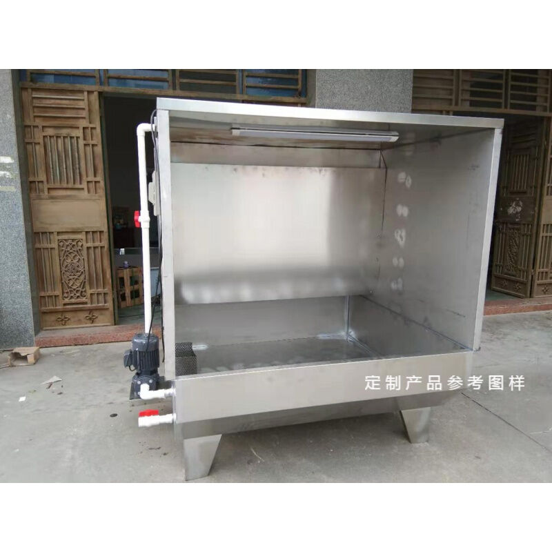厂促促水水帘水循环帘濂机设水柜保喷漆帘烤漆水环柜喷漆台箱房品