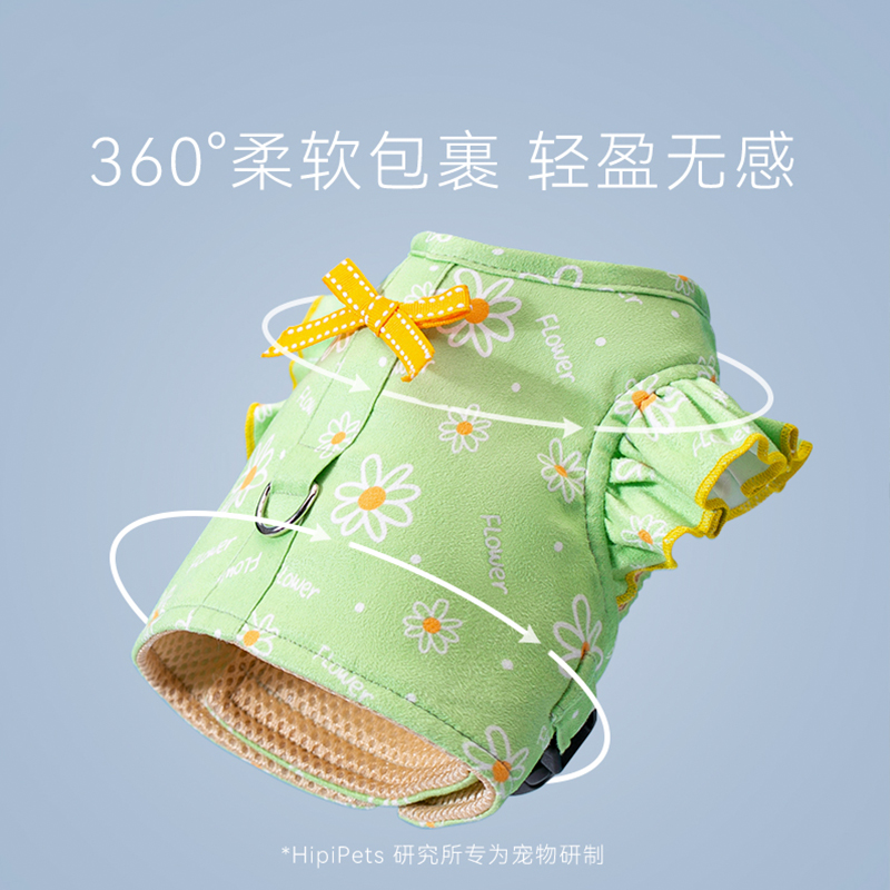 猫绳子猫咪牵引绳防挣脱外出逗猫幼猫遛猫绳背心式猫链子宠物用品