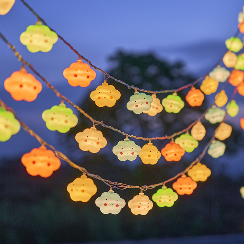 户外露营氛围灯星星灯串彩灯闪灯串灯满天星装饰天幕挂灯布置帐篷