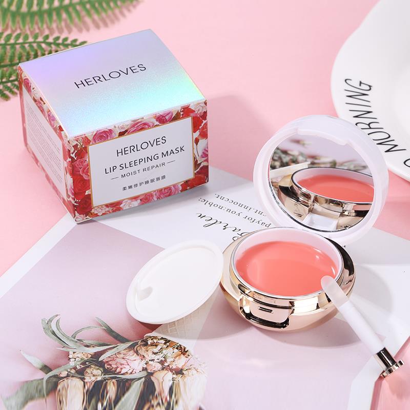 唇膜保湿淡化唇纹润唇膏 lip mask lip balm moisturizing