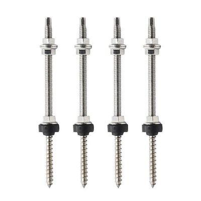 新品Solar Hanger Bolts Stainless Steel for Mounting Solar Pa