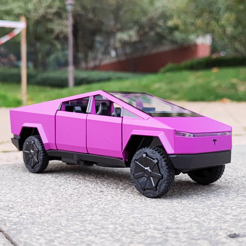 1/32 Tesla Cybertruck Pickup Alloy Car Model Diecast Metal T
