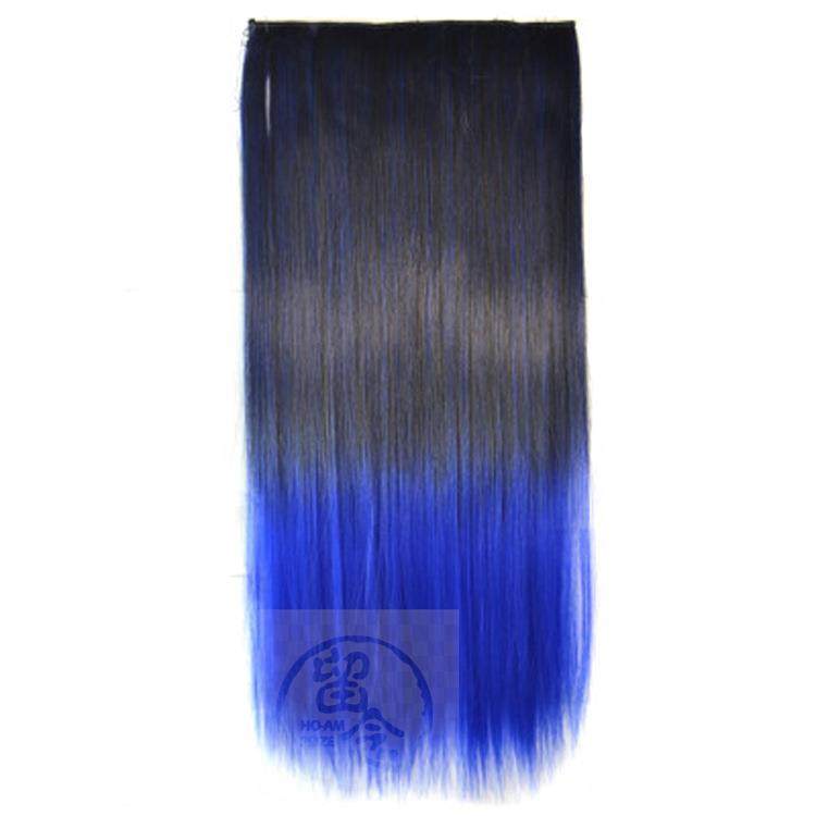 Wig color gradient piece pick dye piece length five card hai